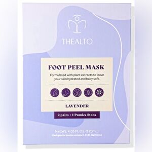 THEALTO - Lavender Foot Peel Mask - Purple